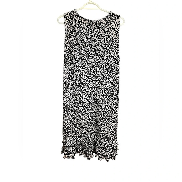 Dress barn Polyester w Spandex summer dress w Ruffles and Sparkles, wrinkle free - Picture 4 of 8